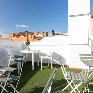 Center Flat. Carmen Center Roof-terrace Boutique Apartamento